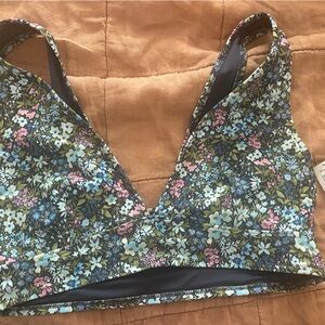 NWT Old Navy longline bikini top